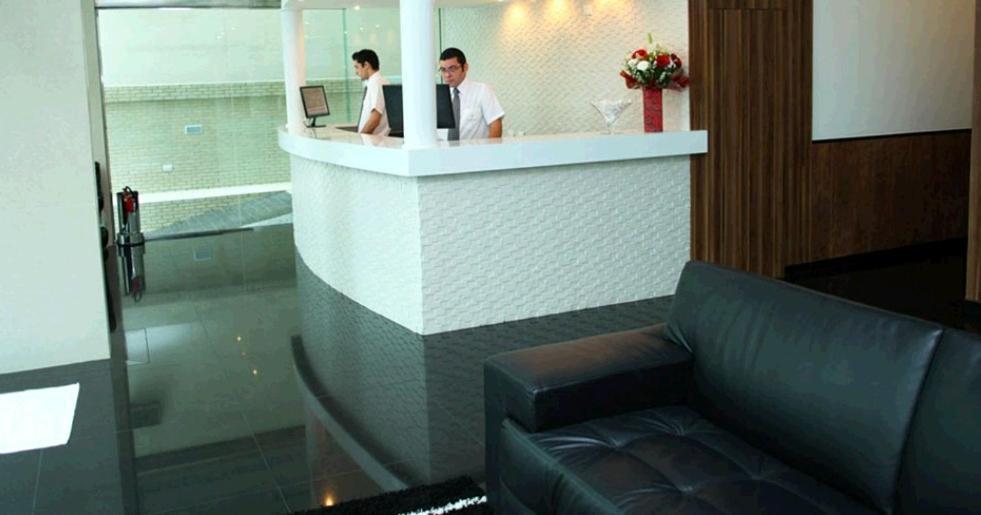 Atlantico Golden Apart Hotel Santos  Bagian luar foto